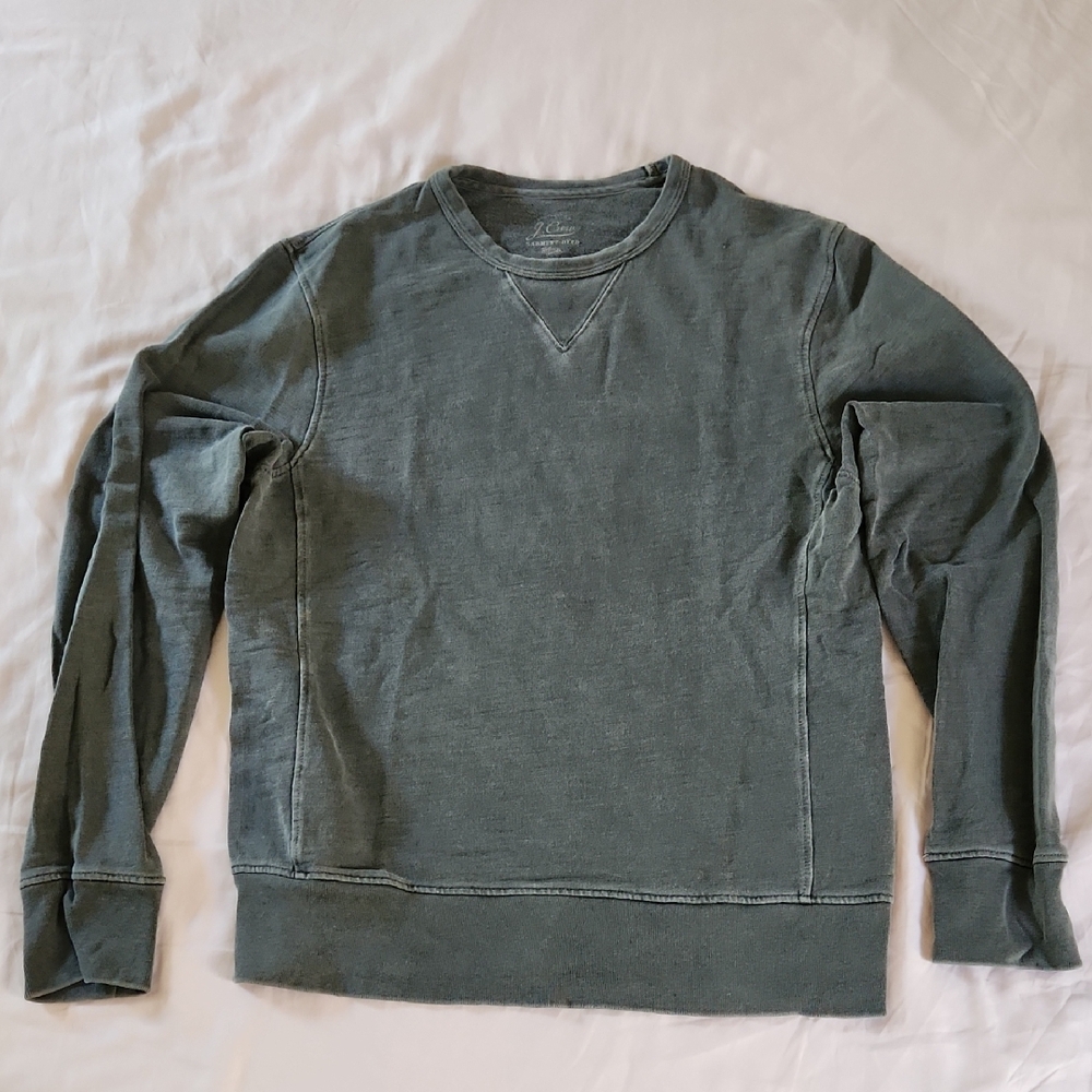 Men's Gray J Crew Crewneck Sweater Size Medium